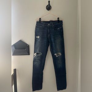 Men Abercrombie& Fitch Athletic Skinny Jeans